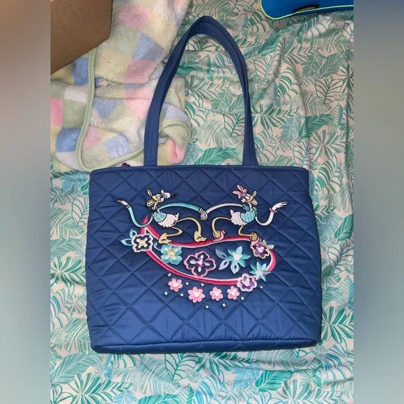 SOLD Disney Vera Bradley small vera tote - Picture 1 of 5